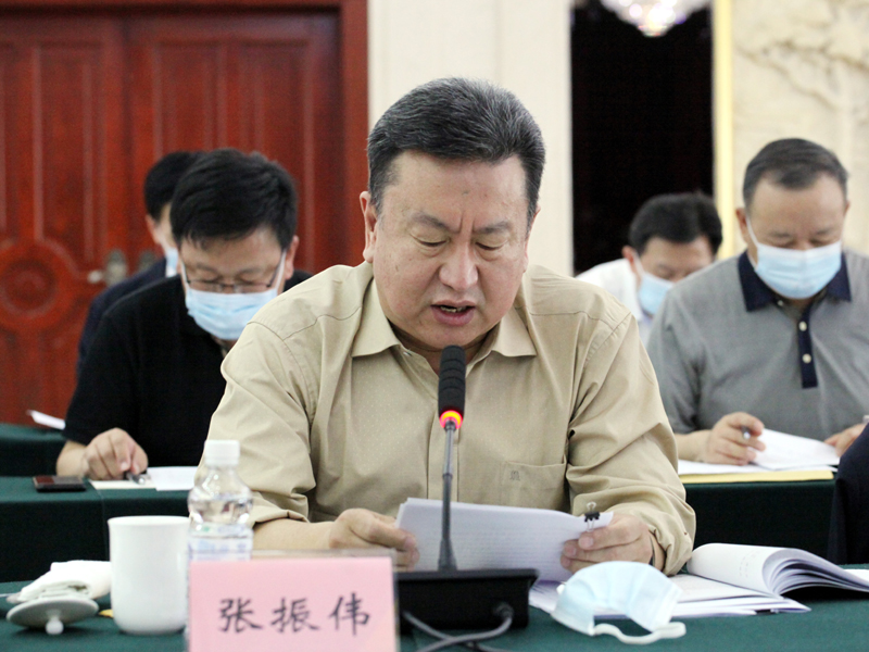 10、双鸭山市政协政协主席张振伟作汇报.JPG